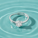 Classic zircon studded Ring - Adjustable