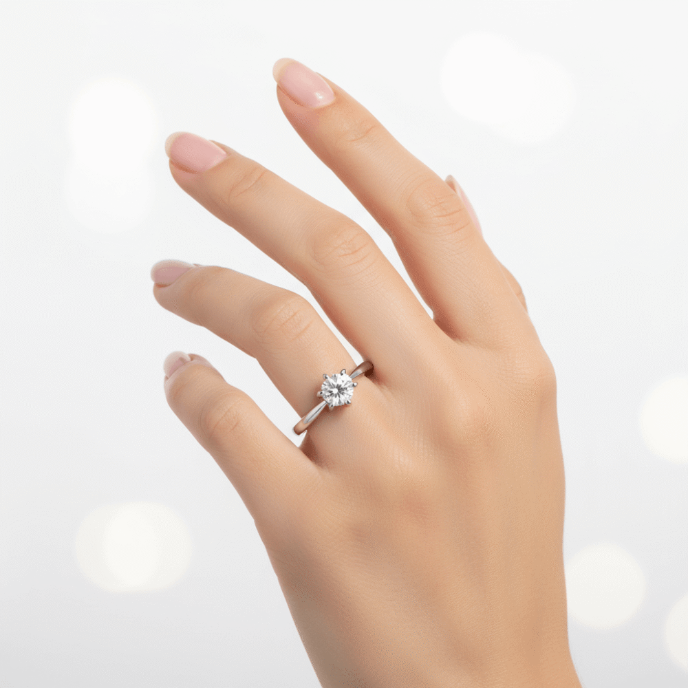 Classic zircon studded Adjustable Ring 2