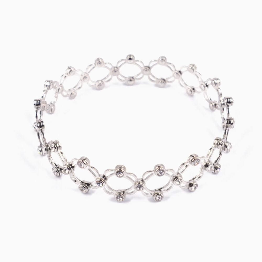 Silver Supple Bracelet Ring
