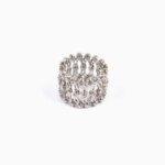 Silver Supple Bracelet Ring