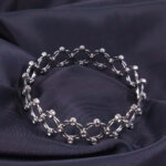 Silver Supple Bracelet Ring