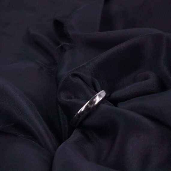 Simple Silver Adjustable Ring