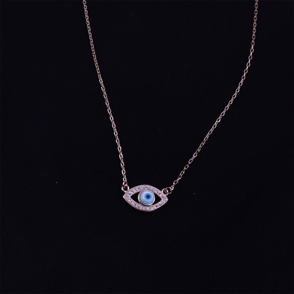 Evil Eye Nazaria Silver Pendant