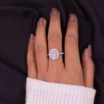Classic Silver Solitaire Ring - Adjustable