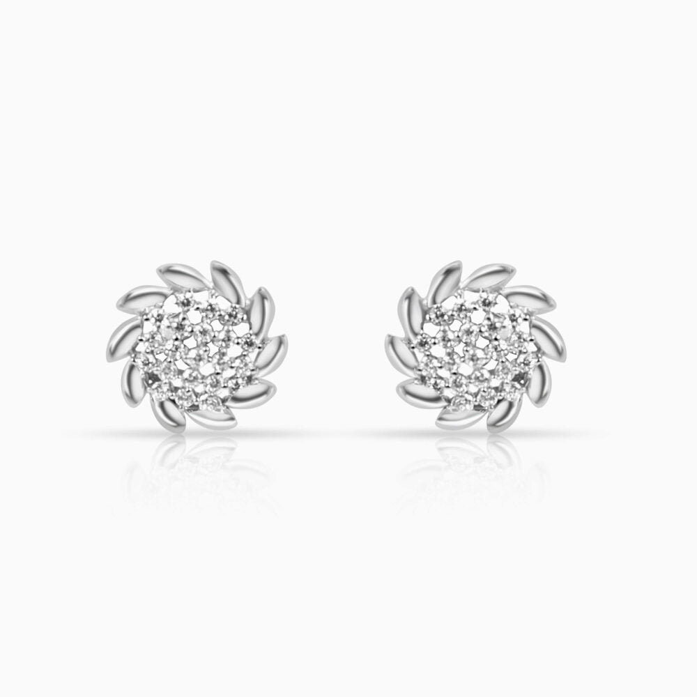 Flare Silver Earrings