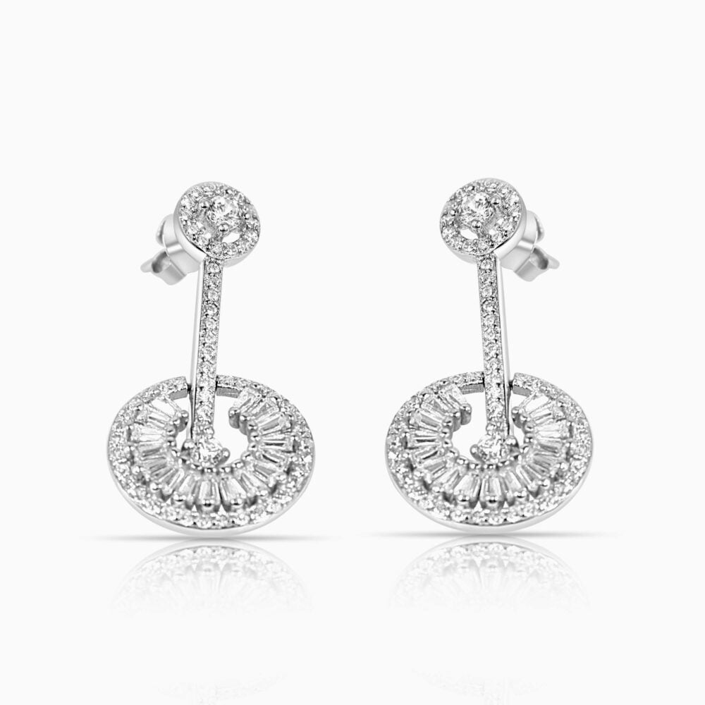 Dangling Silver Earring