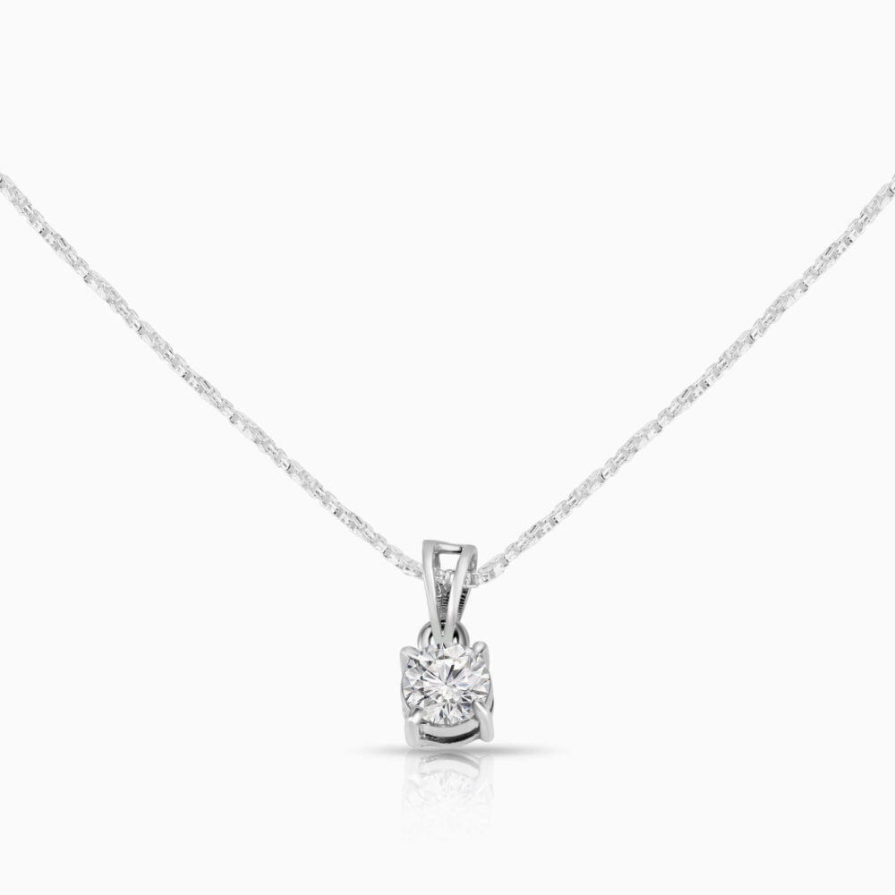 Elegant Zircon Pendant