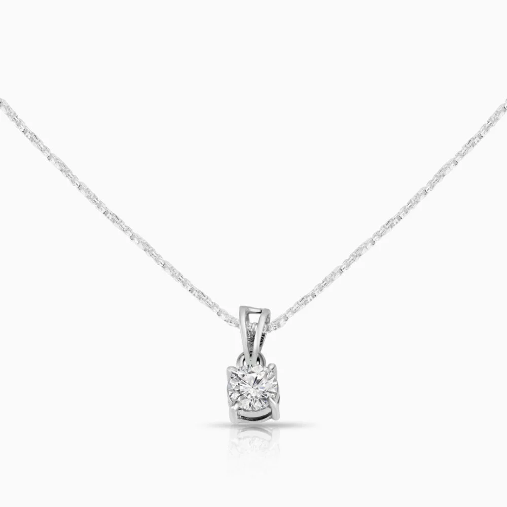 Elegant Zircon Pendant