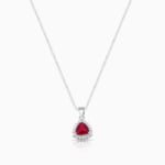 Elegant Red pendant set