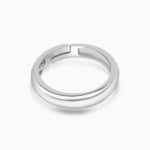 Simple Silver Adjustable Ring