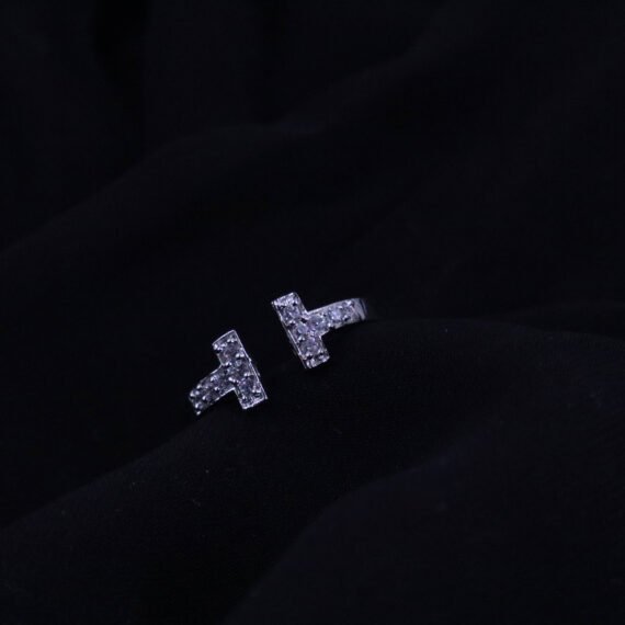 Minimal Silver Adjustable Ring