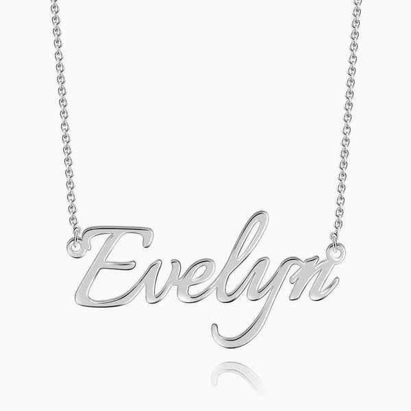 Personalised Eternal Name Pendant