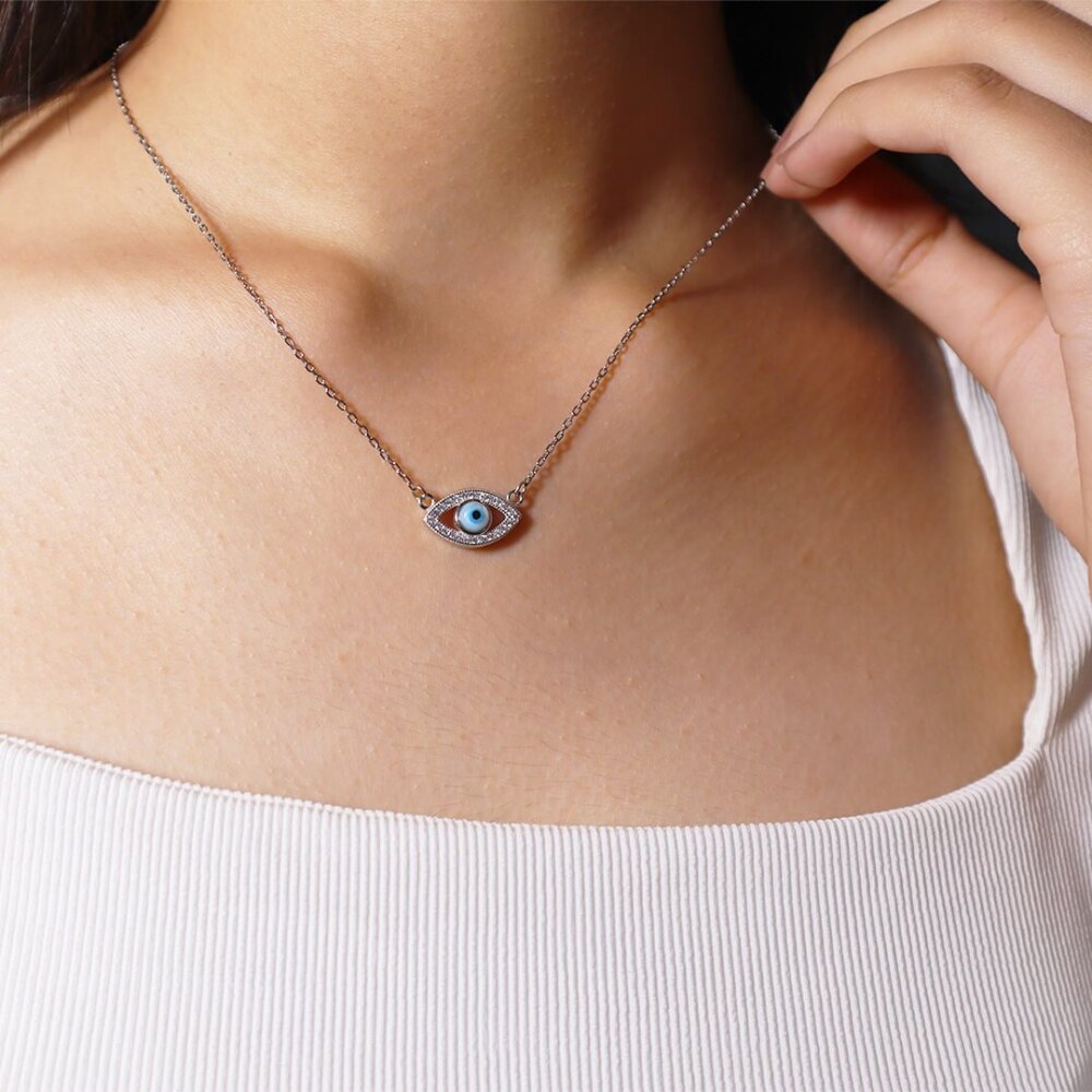Evil Eye Nazaria Rose Gold Pendant 2