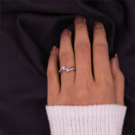 Forever Love Silver Adjustable Ring