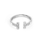 Minimal Silver Adjustable Ring