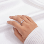 Minimal Silver Adjustable Ring