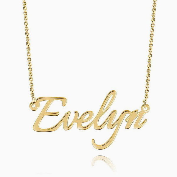 Personalised Eternal Name Pendant 2