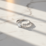 Trendy Zircon Silver Adjustable Ring