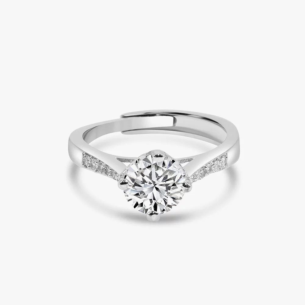 Trendy Engagement Ring - Adjustable