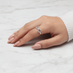 Infinity Love Silver Adjustable Ring