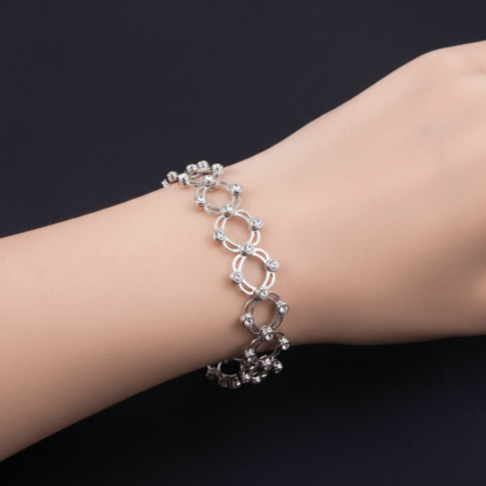 silver supple bracelet
