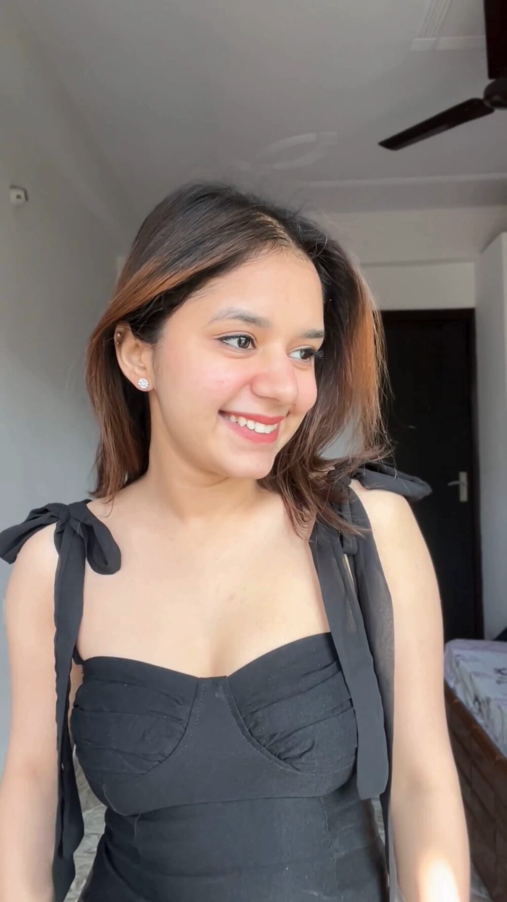 Sterling Silver Floral Cluster Stud Earrings with Sparkling CZ Stones