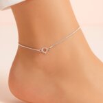 Minimalist 925 Sterling Silver Snake Chain Anklet
